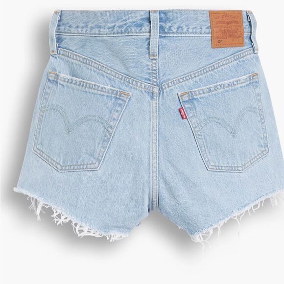NWT Levi’s 501 High Rise Denim Shorts - Picture 7 of 8